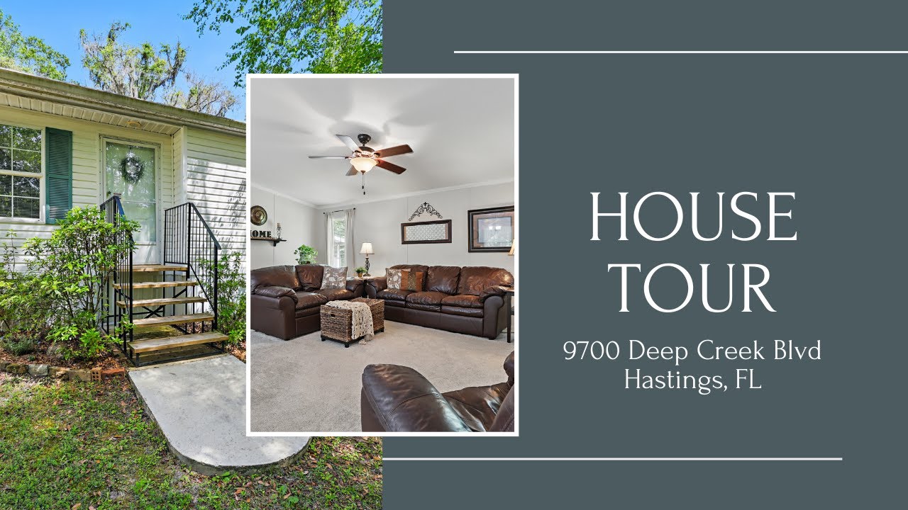 Florida Home Tour: 9700 W Deep Creek Blvd, Hastings, FL 32145