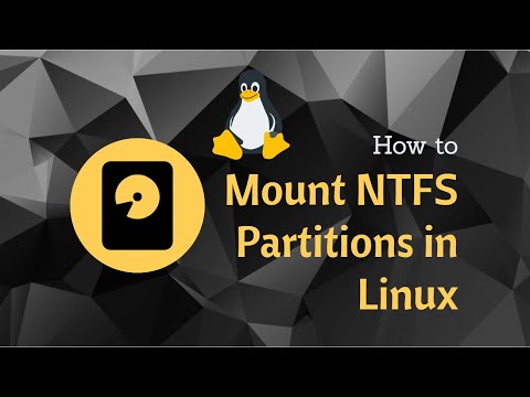 Video: Sådan Gendannes En Ntfs-partition