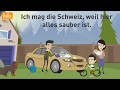 Deutsch lernen mit Dialogen / Lektion 56 / Wie ist das Leben in der Schweiz? / Nebensätze