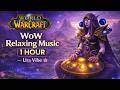 WoW Relaxing Music for Gaming | 1 Hour Azeroth Flight | Ura Vibe Handpan (Chill/Study/Sleep)