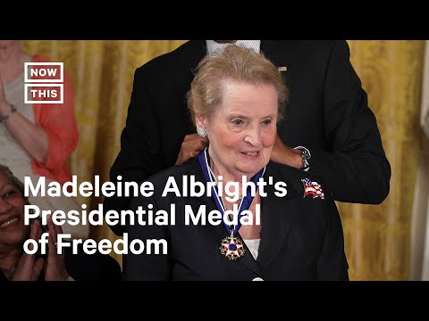 A Look Back at Obama's Touching Tribute to Madeleine Albright