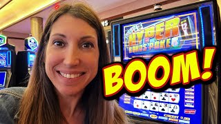 Hyper Bonus Poker 👊 From $200 to What? 😮 #videopoker screenshot 1