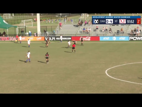 Girls Da Winter Showcase U 16 17 Oakwood Soccer Club Vs