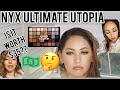 NEW!!! NYX Ultimate Utopia Shadow Palette | Review, Swatches, Is it worth the $35?? Honest Review