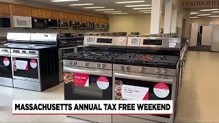 Tax-Free Weekend begins in Massachusetts