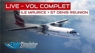 [Flight Simulator] Vol complet Ile Maurice - St Denis Réunion en ATR72-600