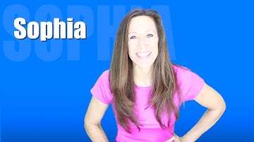 Learn to Spell SOPHIA Toddler Song | Learn to Talk with Patty Shukla
