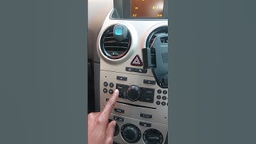 How to find the aux setting in your vauxhall corsa
