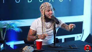 Off The Record with DJ Akademiks (Pilot) - 6ix9ine gets Questioned by Wack100 if he was a real Blood screenshot 3
