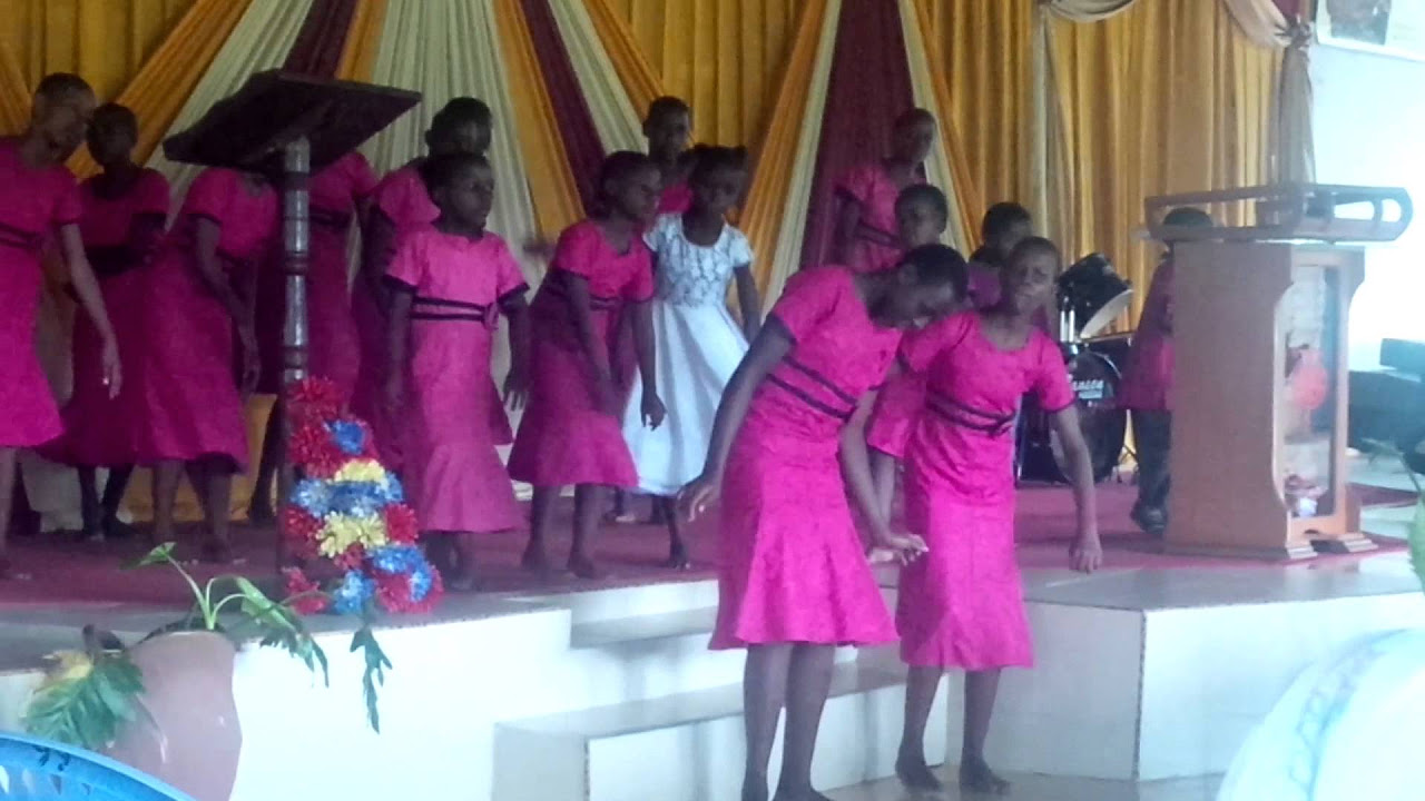 Redeemed Gospel church Kids dancing Ukiwa na Maono