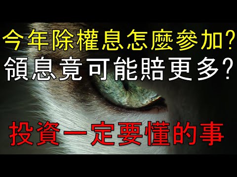 每個人都需要懂 聰明參加除權息 否則領了配息反而賠更多!? //BC股倉