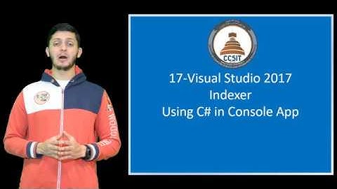 C# Tutorial 17 - Indexer