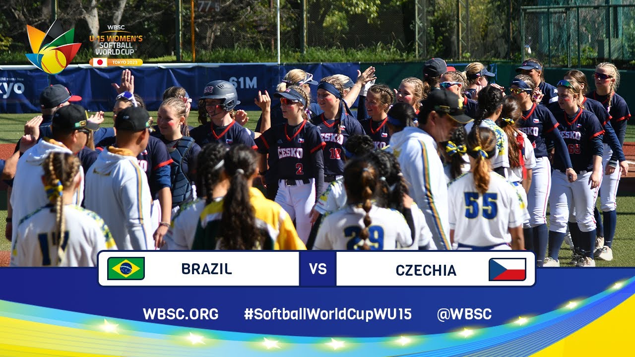 Highlights - Game 7 - Brazil vs Czechia - 2023 U-15 Women's Softball World Cup