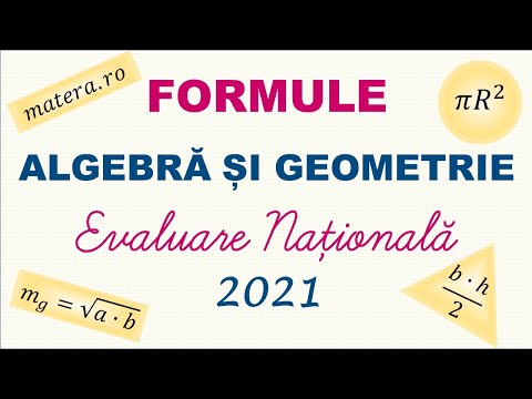 Video: Care sunt toate formulele pentru matematică?