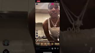 600 breezy dissing 6ix9ine on live for coming to o block