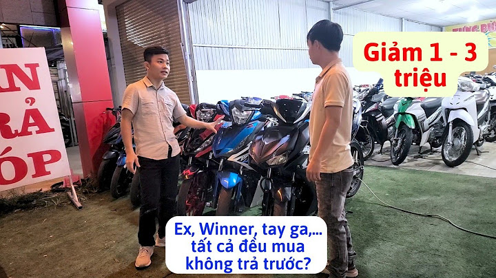 Cửa hàng bán xe máy ở Bình Dương