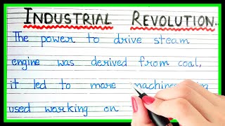 What is industrial revolution | essay on industrial revolution | Short note on industrial revolution