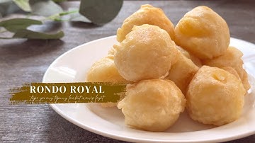 Tape Singkong Enaknya Dibikin Ini Aja! Rondo Royal Tape Goreng Tepung Lembut Manis Legit