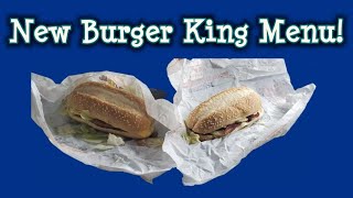 NEW Burger King Chicken Club Menu #burgerking