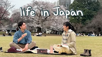 our first sakura season in Tokyo | life in Japan lately