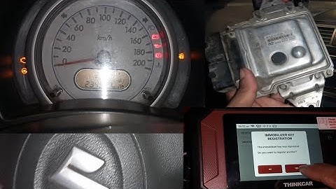 How To Program Car ECM Suzuki Ritz On Scanner THINKTOOL Reader Smart Scan