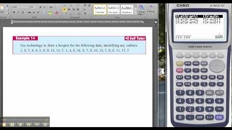 Boxplot with outliers