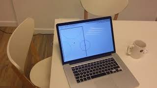 Users Location inside a room with iBeacons