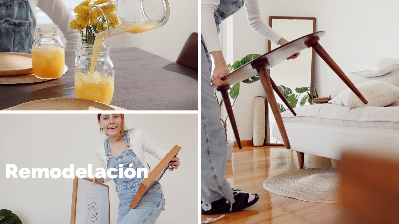 ¡REMODELÉ MI CUARTO! Pusimos una sala ❤️