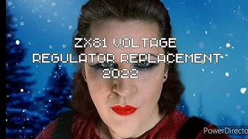 ZX81 Voltage Regulator Replacement 2022