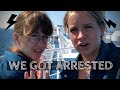 Vlog 4  we got arrested in santorini  emyjade greaves