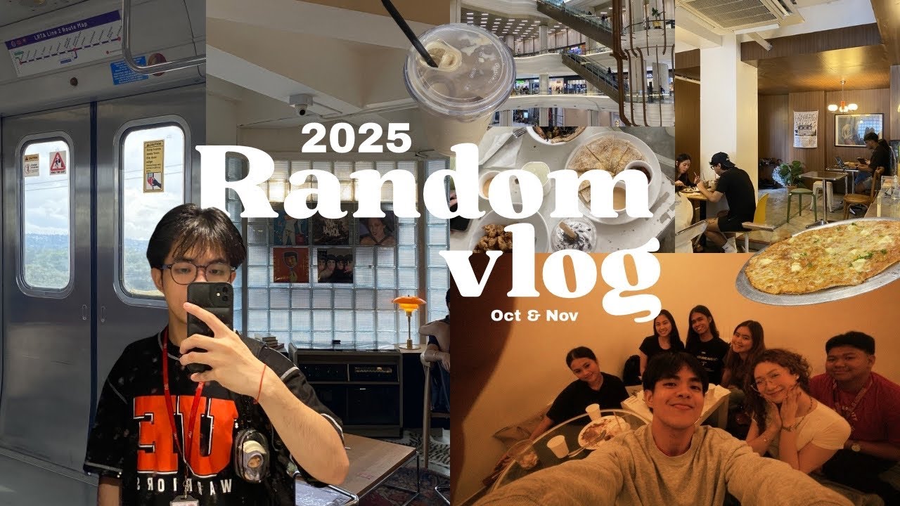 random vlog: uni life, sponty gala, and cafes! 🌀🦤 
