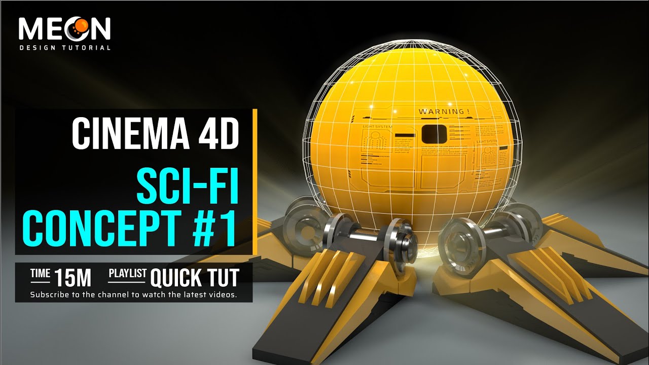 Cinema 4D Tutorial Concept #1 | Meon VFX - YouTube