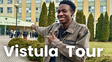 Vistula University TOUR 🔥🌟 get to know best polish university 🇵🇱