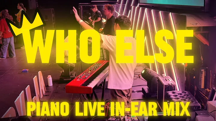 Who Else | Gateway Worship | LIVE Piano In-Ear Mix 🎹