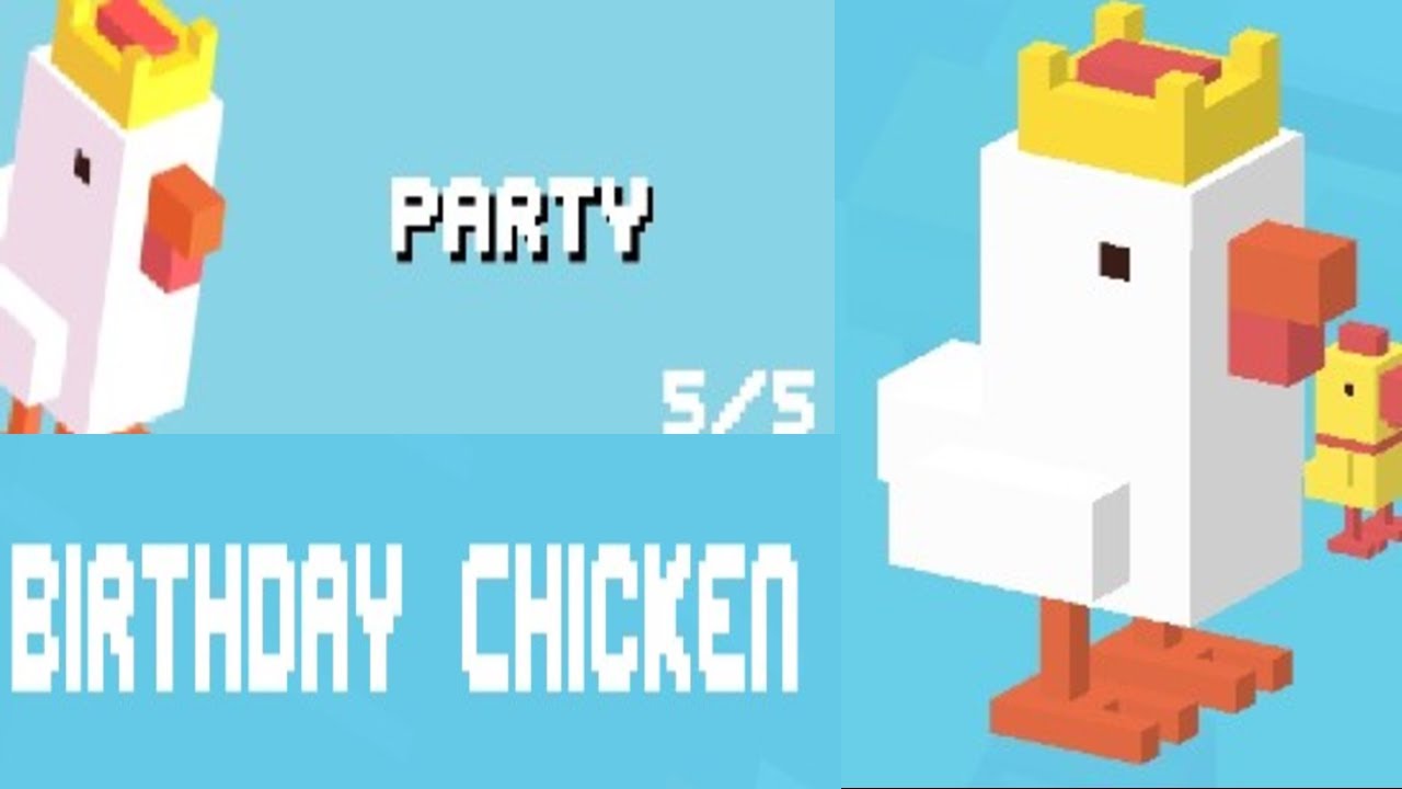 Crossy Road as a chicken 2 