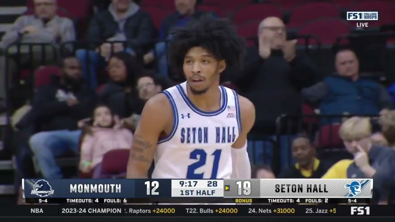 Isaiah Coleman 17 Points vs Monmouth | Full Highlights for Seton Hall 12-12-23