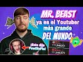 MR BEAST ¡YA ES EL YOUTUBER MÁS GRANDE DEL MUNDO! 💎 Esto dijo PewDiePie