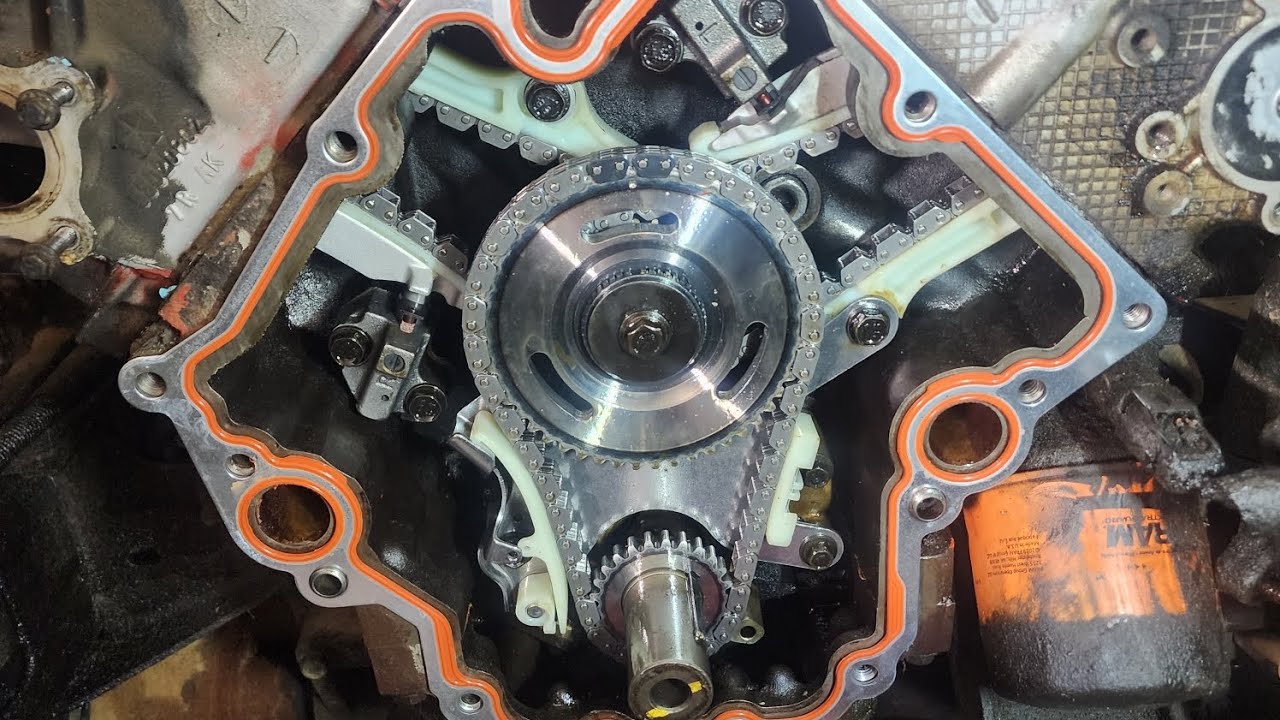 2002 dodge 1500 4.7 timing chain fell off! - YouTube