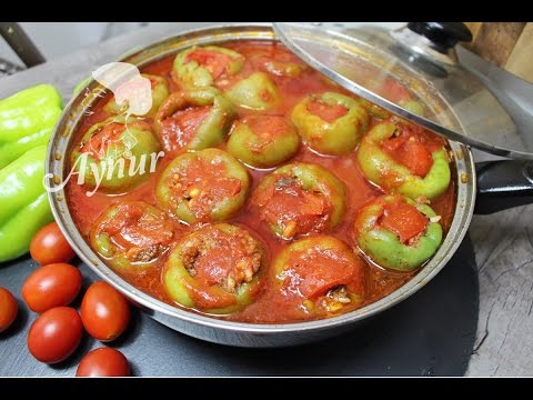 Gefüllte Paprika | mit Reis und Hackfleisch | einfach und lecker. 