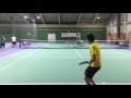 テニス　7種類のトップスピン の動画、YouTube動画。
