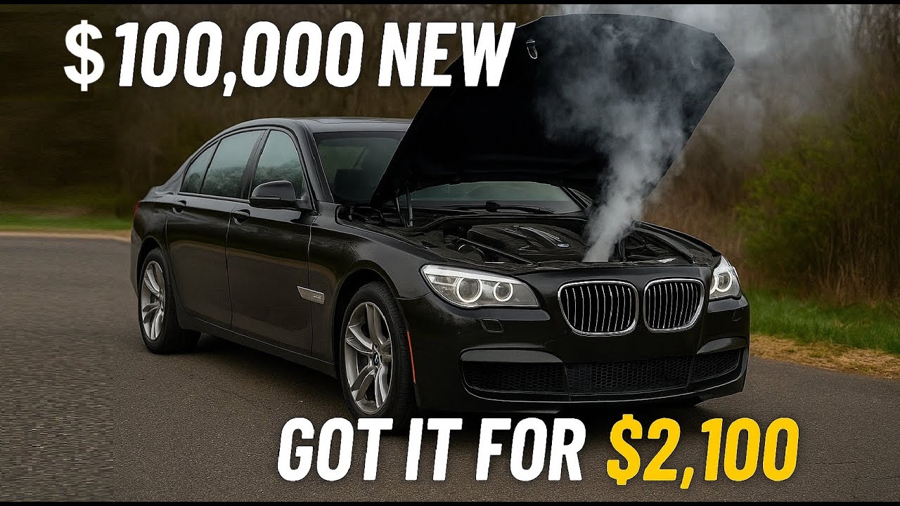 I Bought a $100,000 BMW 750i for $2,100 — Rebuilt the Engine and Drove It!