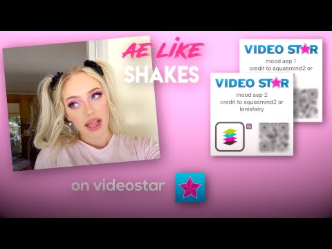 AE like SHAKES on VIDEOSTAR | codes