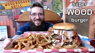 Wood Booger Grill's "Super WoodBurger" Challenge