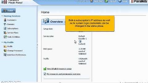 How to change a subscription