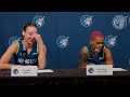 “Shoutout To Our Fans.” Alanna Smith & Courtney Williams Postgame Sound | 08.16.25