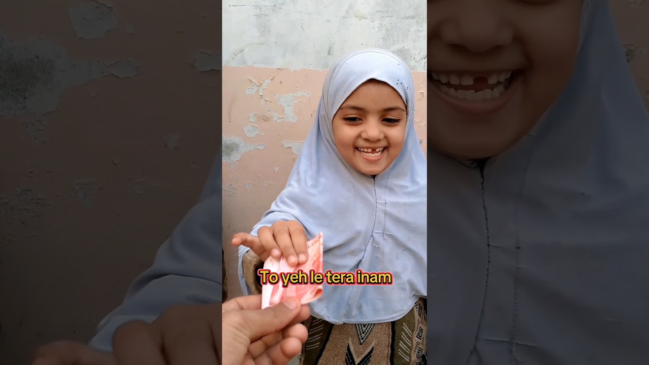 question answer  little girl so cute so intelligent