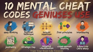 10 Mental Cheat Codes For Genius Use | Train your brain like Einstein 