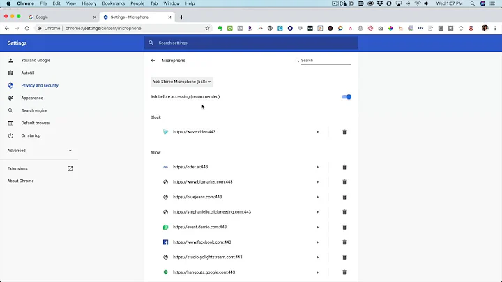 How to Enable Webcam and Microphone in Google Chrome (2020)