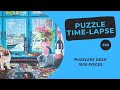 1000 pieces Jigsaw Puzzle | Puzzlers Desk | Time Lapse #68