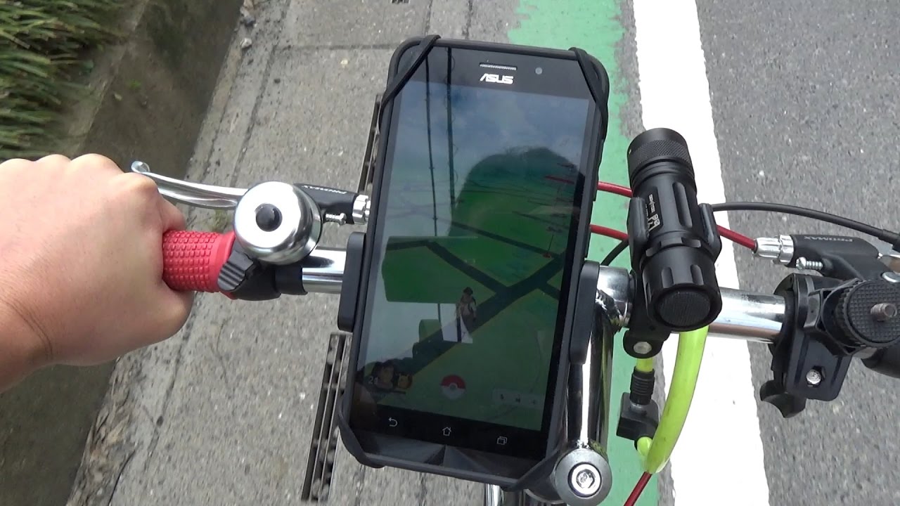 ポケモンgoバッチリ 自転車にスマホをガッチリ固定 バイクホルダー Tt Sh018 提供taotronics Youtube